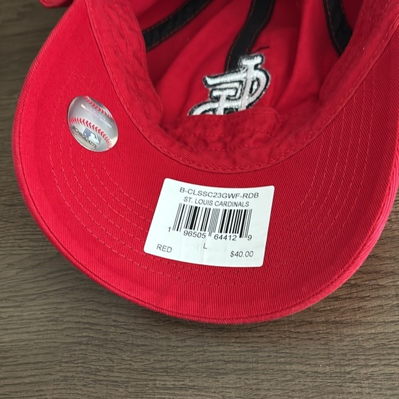 ‘47 Franchise St Louis Cardinals MLB Baseball Large Fitted Hat, Red - Picture 4 of 4